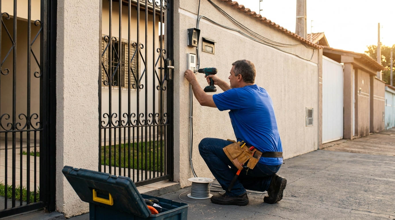 Instalacao de interfone em Santos‑SP